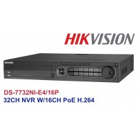 HIKVISION DS-7732NI-E4/16P 32CH NVR W/16CH PoE